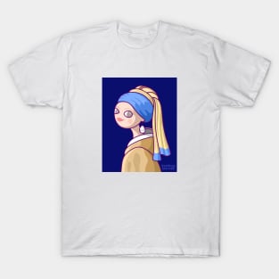 Girl with a Pearl Earring T-Shirt